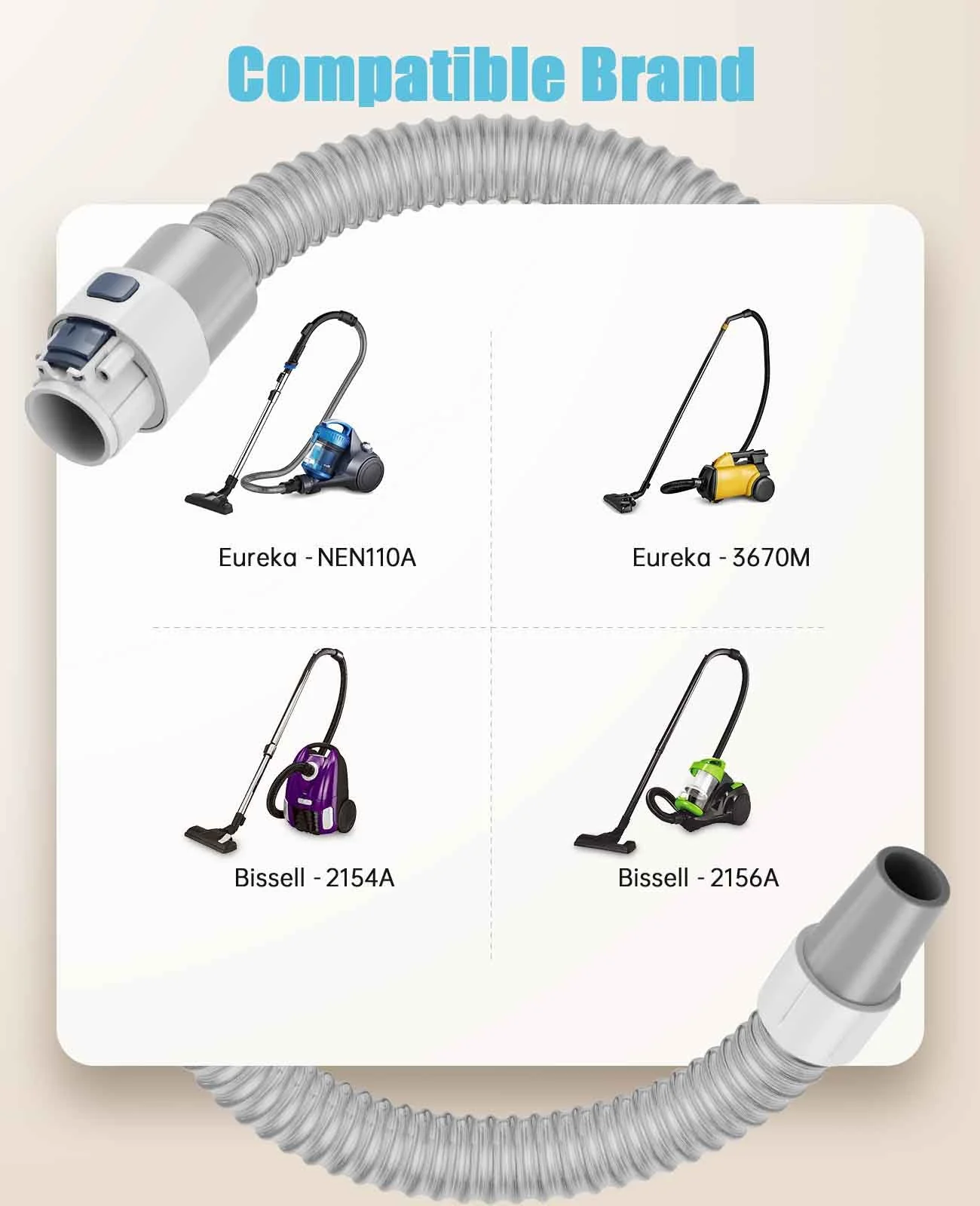 Oneisall LM2/LM5 Pet Grooming Vacuum 4Pcs Accessories Replacement - Image 4