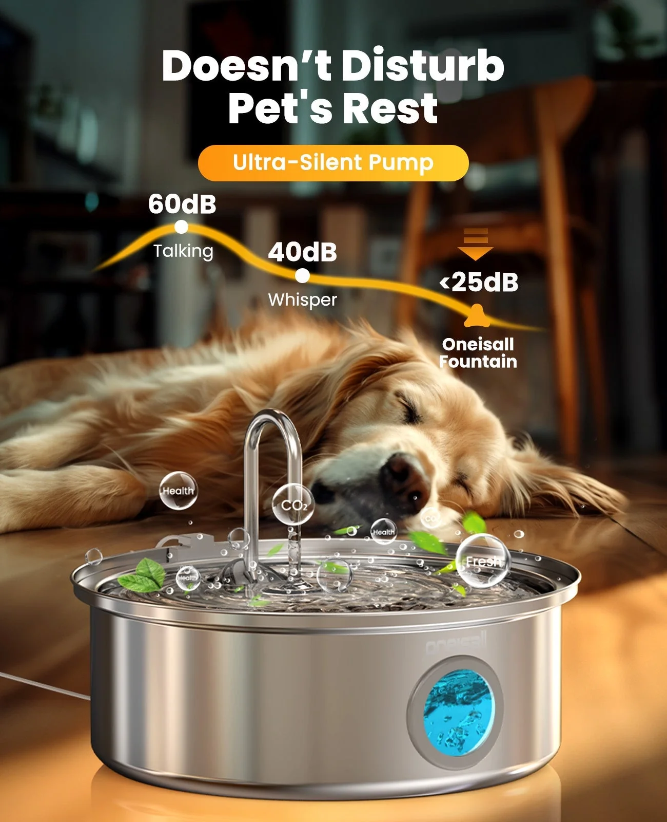 Oneisall 5L Automatic Cat Feeder with APP Control for Two Cats - Image 17