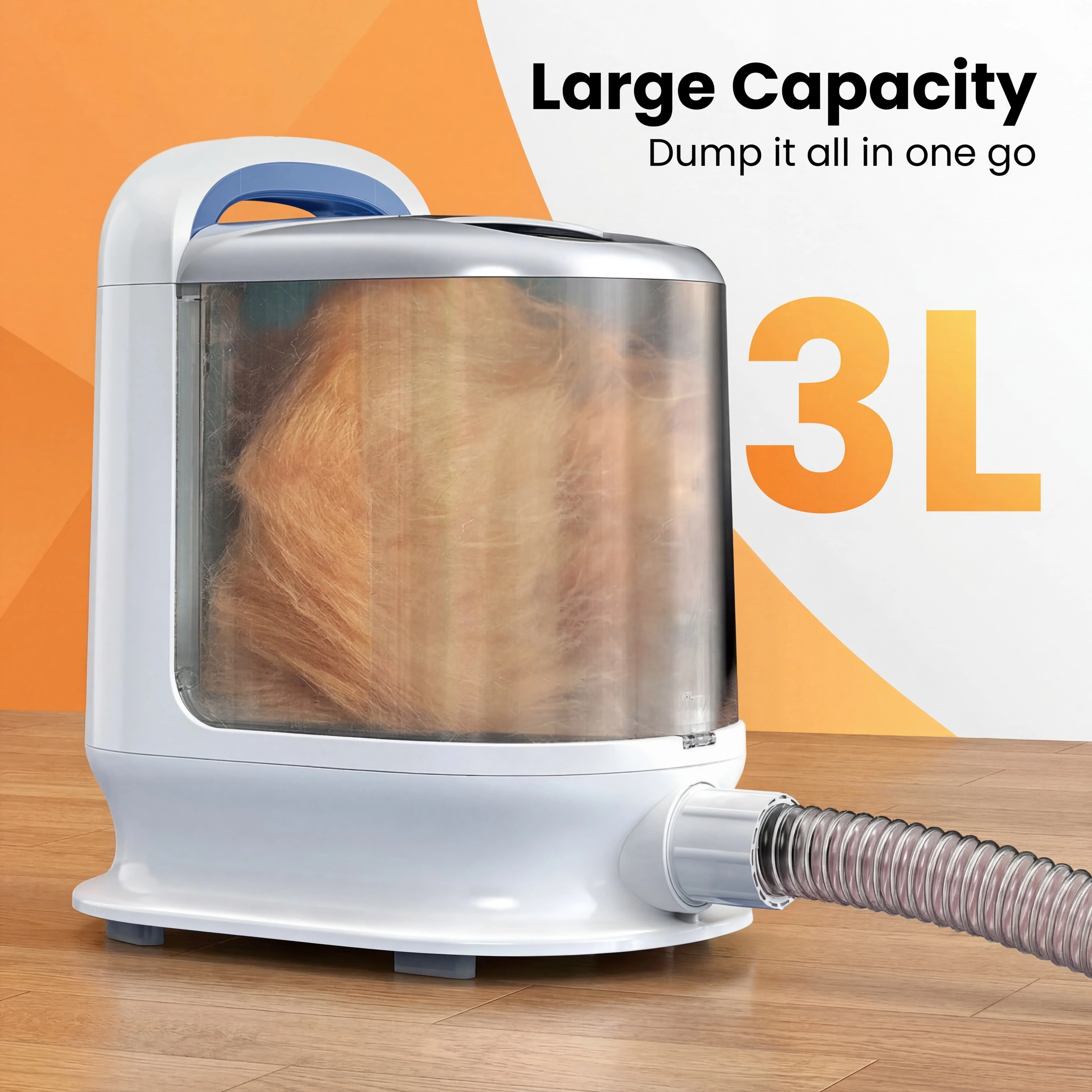 Oneisall BM3 13000Pa Super Strong Suction Dog Grooming Vacuum Kit - Image 7