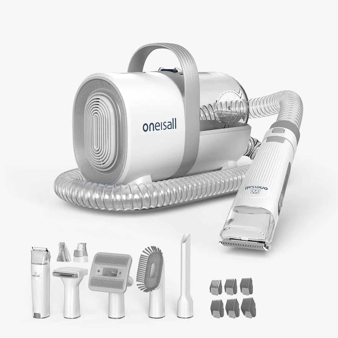 Oneisall LM2 7-in-1 Pet Grooming Vacuum Kit Purple - Image 16
