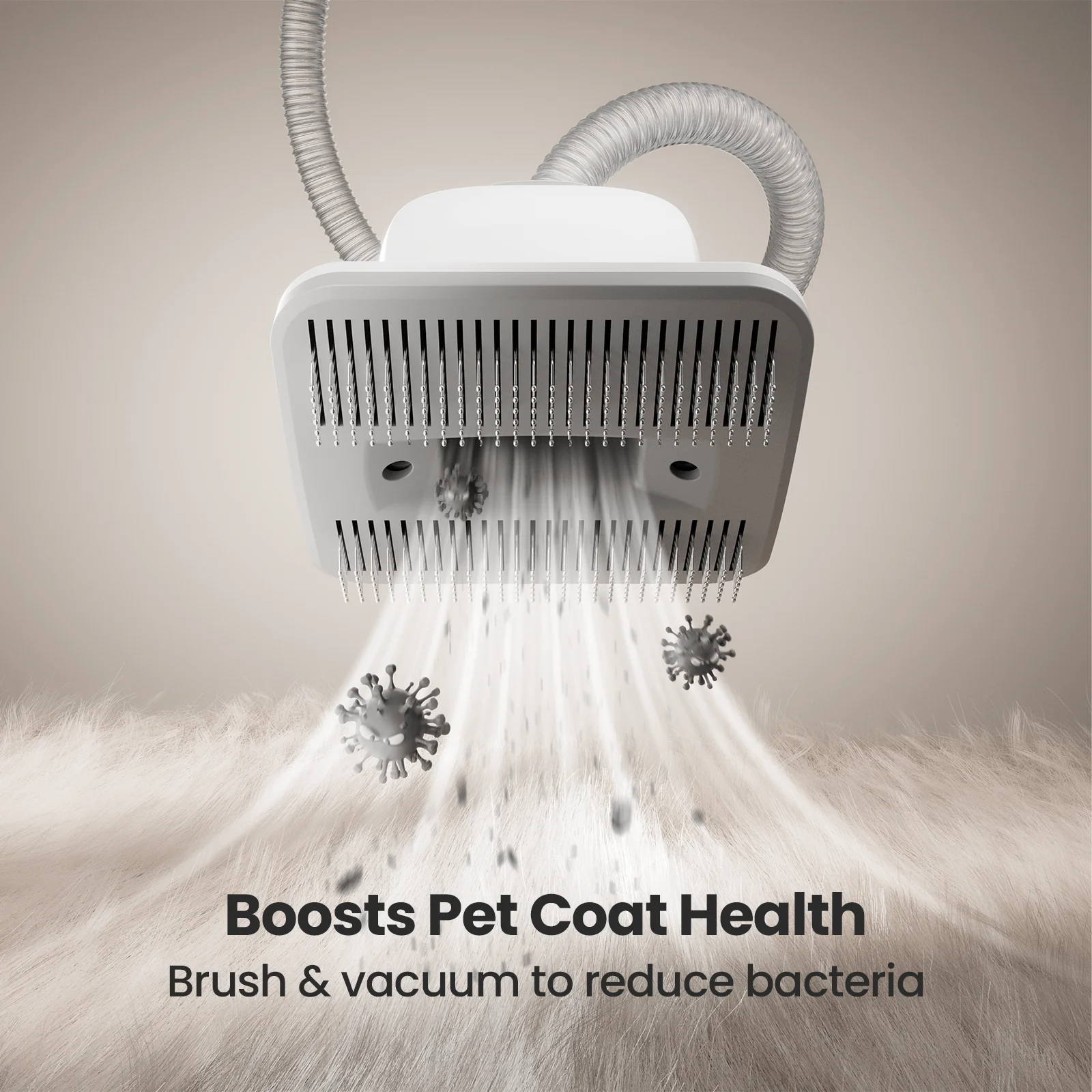 Oneisall LM2 7-in-1 Pet Grooming Vacuum Kit Purple - Image 19