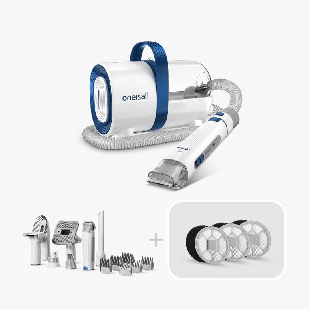Oneisall LM2 7-in-1 Pet Grooming Vacuum Kit - Image 17