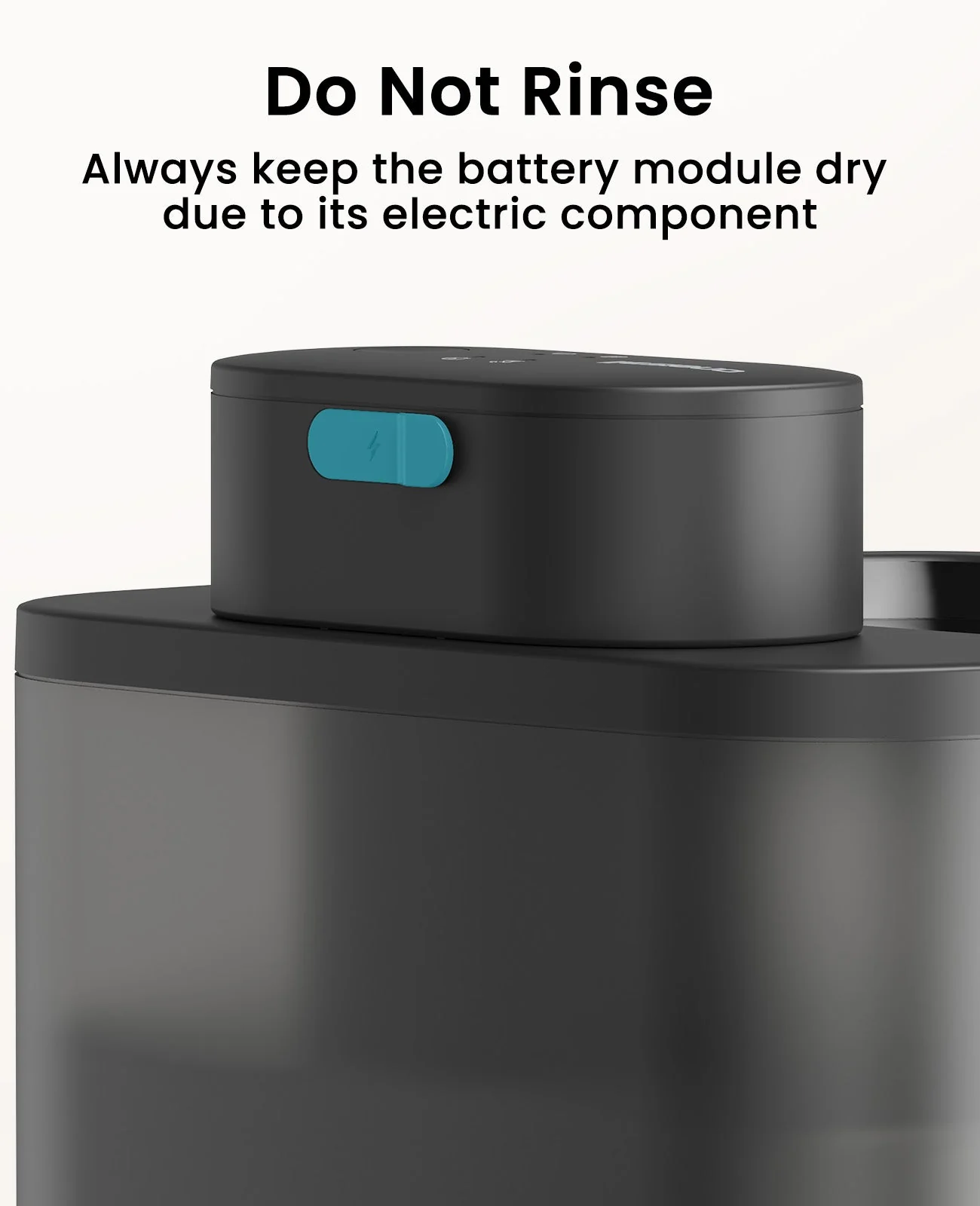 Oneisall 2.2L/3.2L Cordless Pet Water Fountain Battery Module and Control Panel  Replacement - Image 5