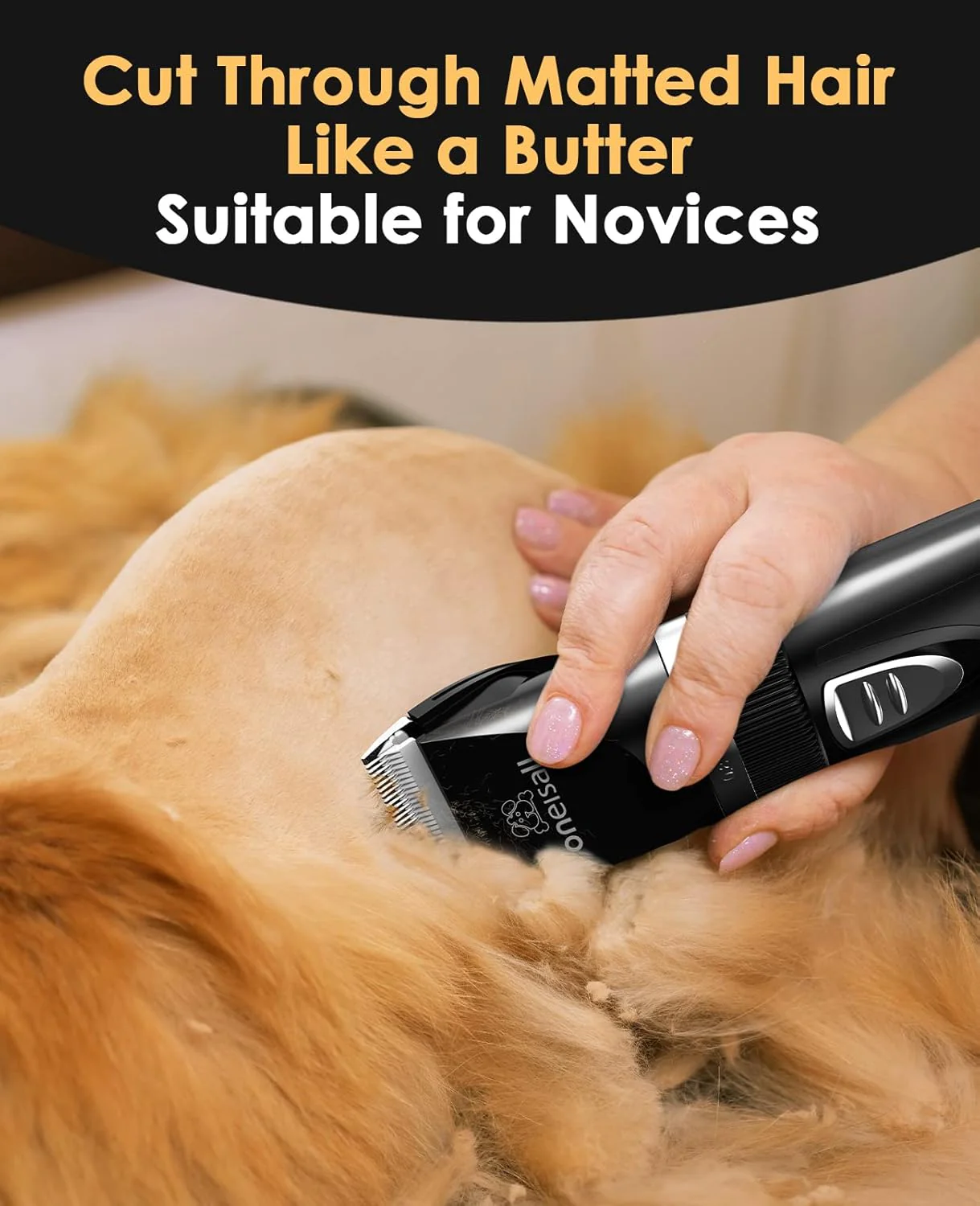 Oneisall X2 2 Speeds Cat Clippers for Matted Hair - Image 14