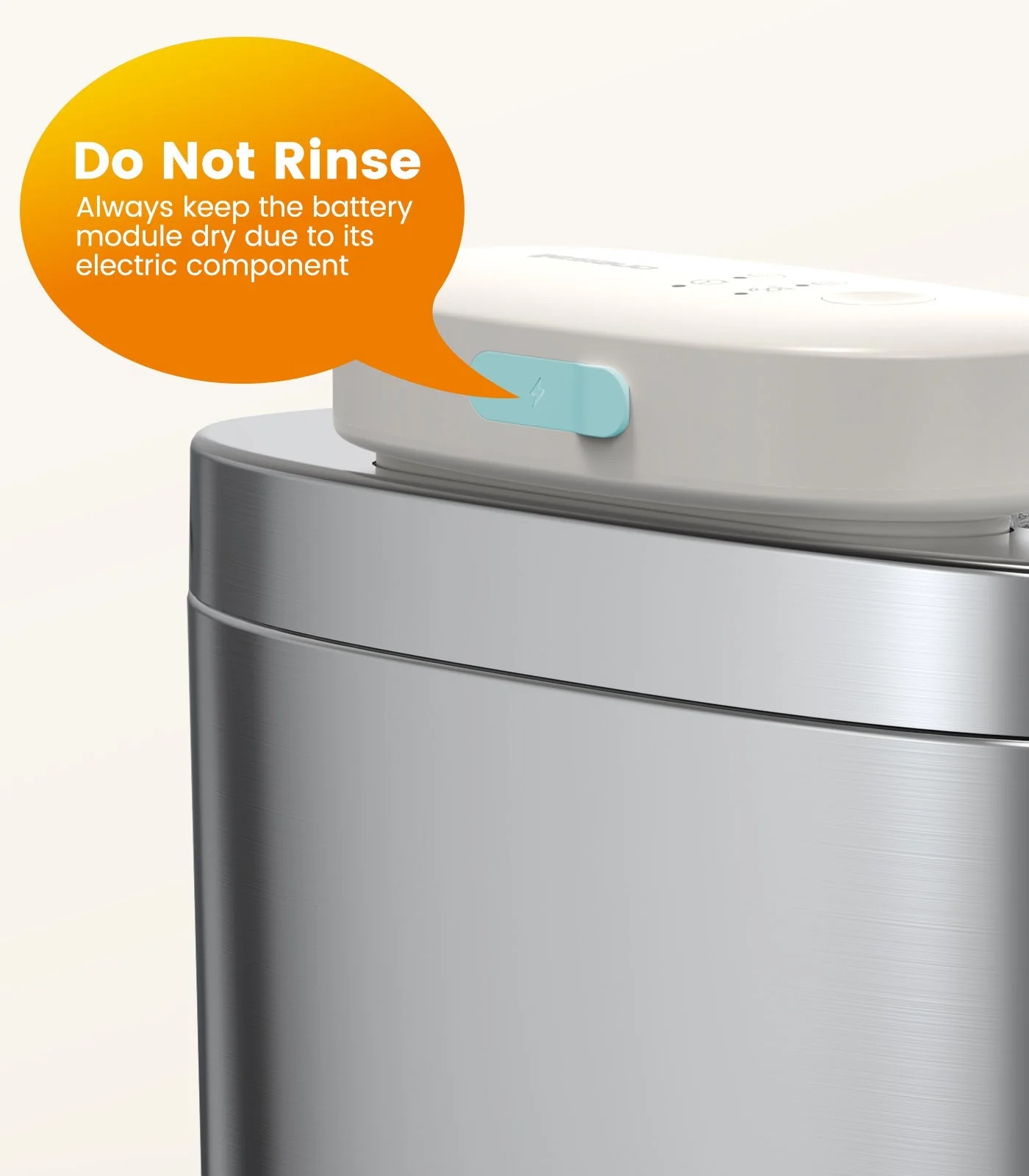 Oneisall 3.5L Cordless Pet Water Fountain Battery Module and Control Panel  Replacement - Image 4