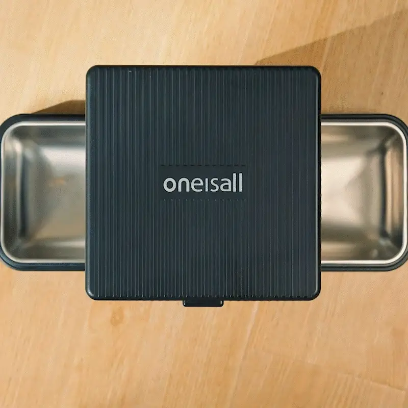 Oneisall 5L Automatic Cat Feeder for Two Cats-Black - Image 3