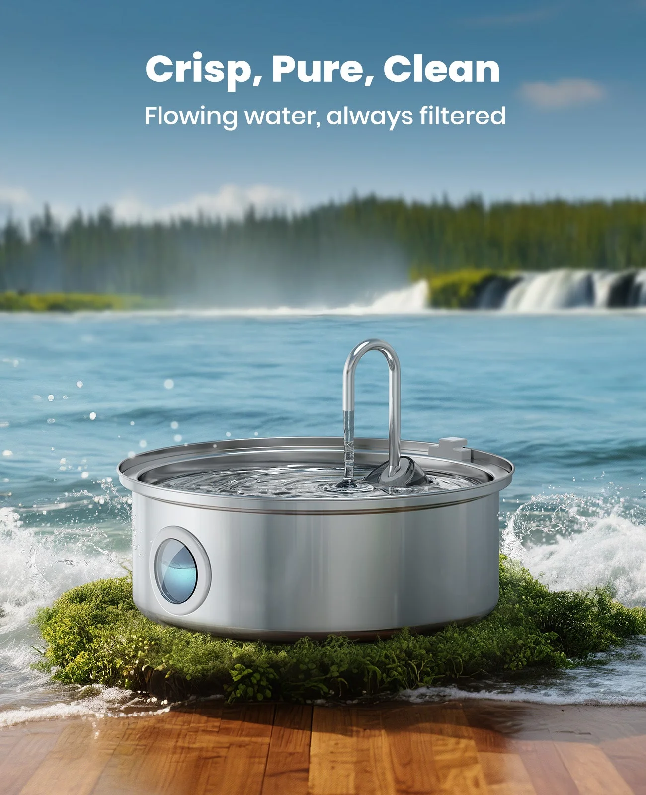 Oneisall 7L Pet Water Fountain with 1.5m Power Cord - Image 13