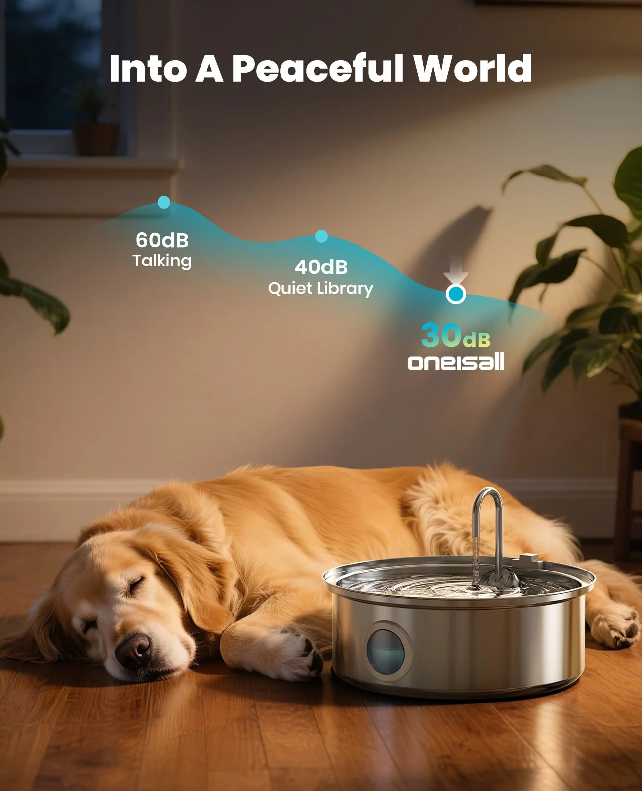 Oneisall 7L Pet Water Fountain with 1.5m Power Cord - Image 18