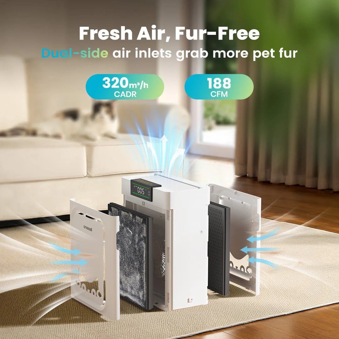 Oneisall Cozy C1 8-in-1 Pet Grooming Vacuum & Dryer Kit - Image 42