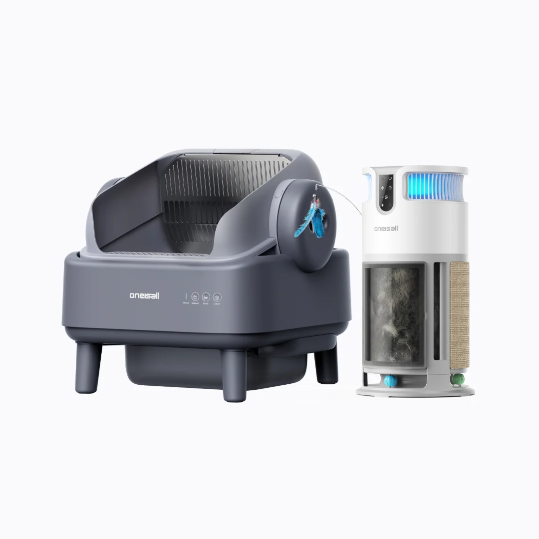 Oneisall Automatic Cat Litter Box & Pet Air Purifier Set - Image 26