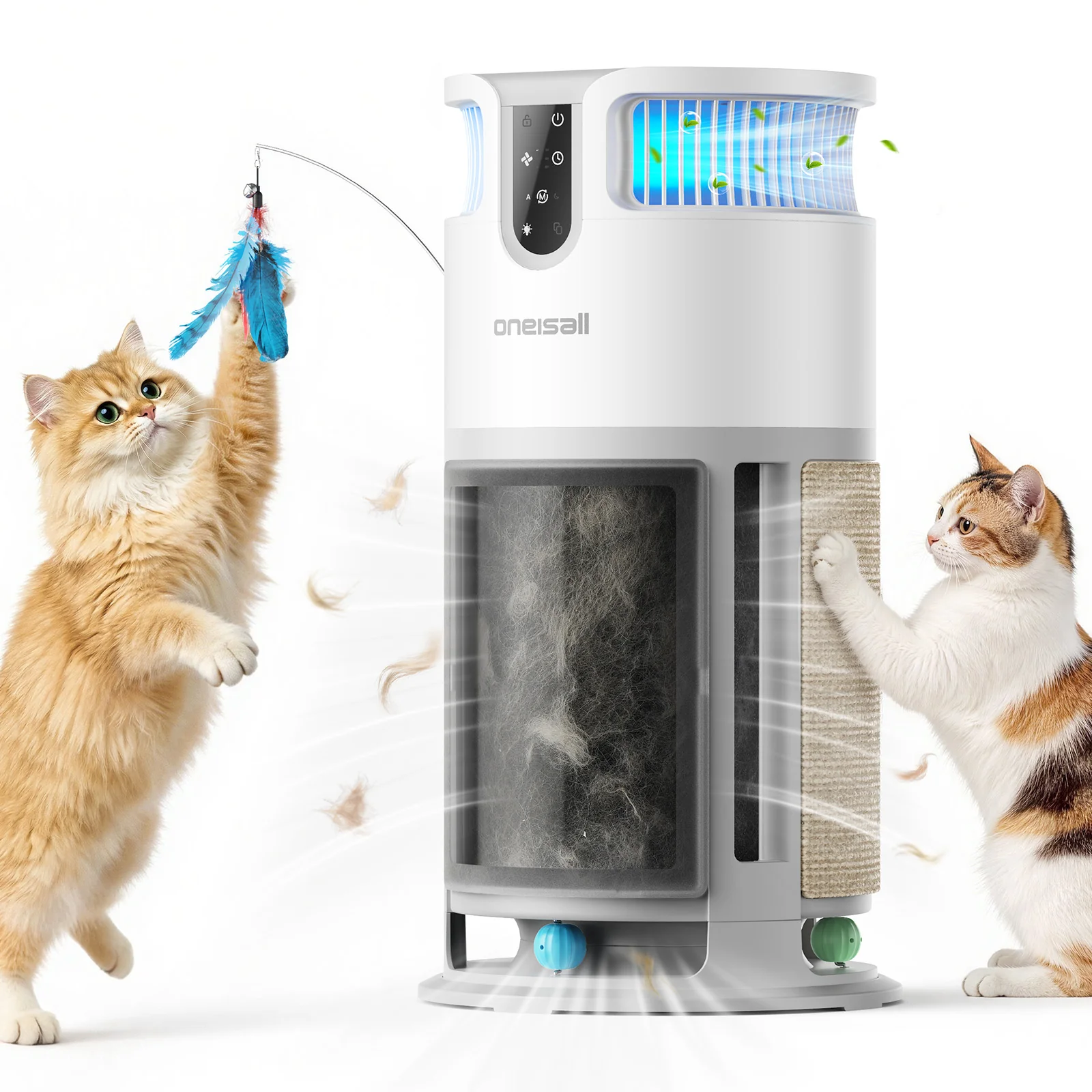 Oneisall Automatic Cat Litter Box & Pet Air Purifier Set - Image 35