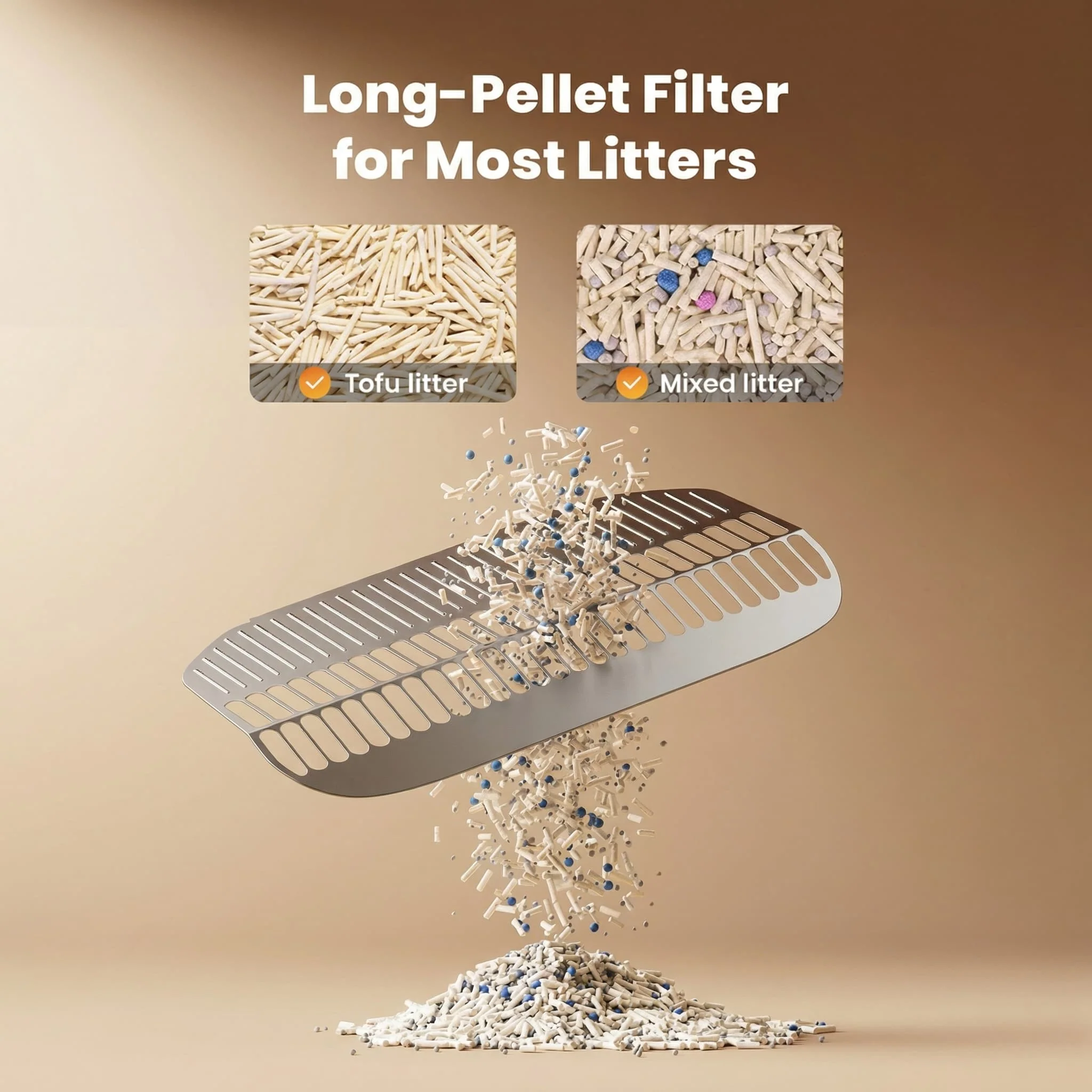 Oneisall  Replacement Accessories for Cat Litter Box - Image 13