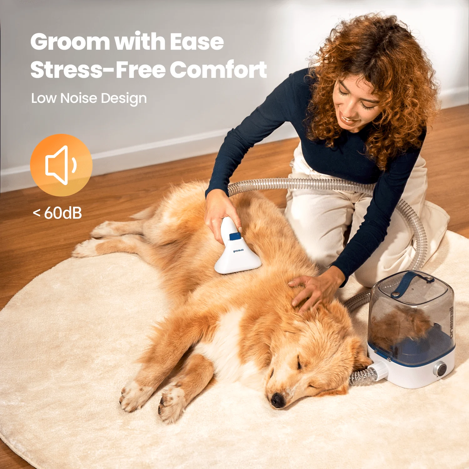 Oneisall Comfy C1 Cordless Pet Grooming Vacuum Kit - Image 19