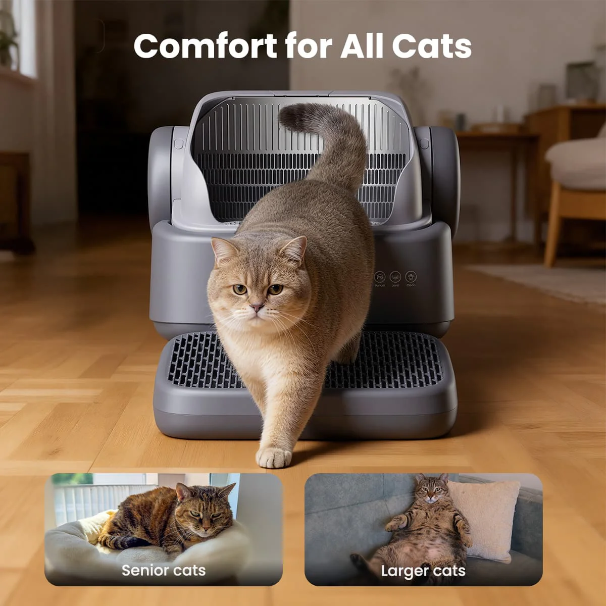Oneisall Ease S1 Self-Cleaning Litter Box - Image 20