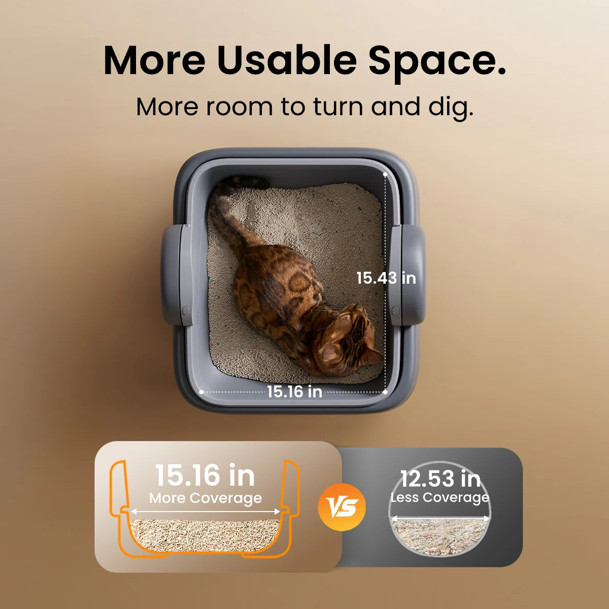 Oneisall Ease S1 Self-Cleaning Litter Box - Image 4