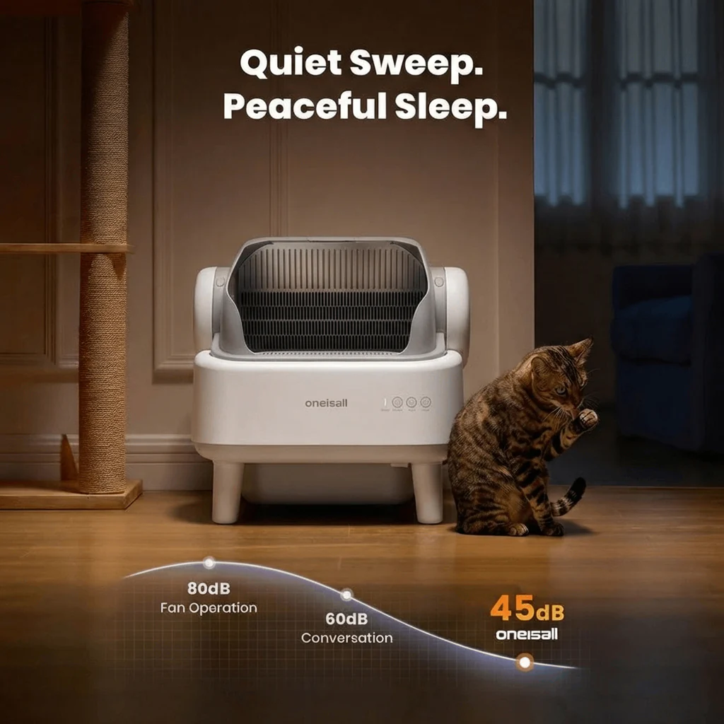 Oneisall Ease S1 Self-Cleaning Litter Box - Image 40