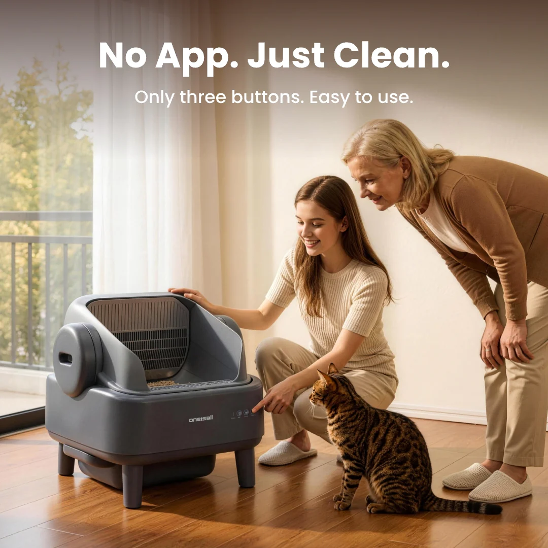 Oneisall Ease S1 Self-Cleaning Litter Box - Image 14