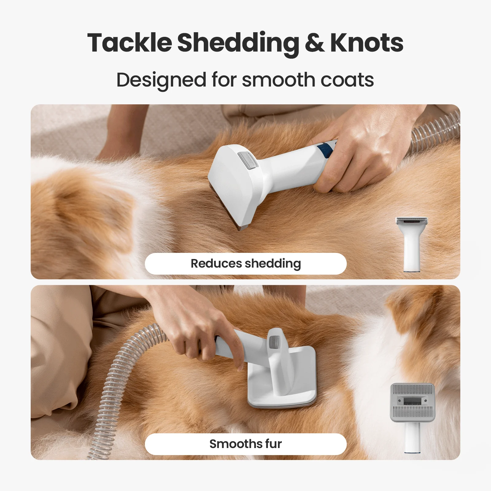 Oneisall LM2 7-in-1 Pet Grooming Vacuum Kit - Image 6