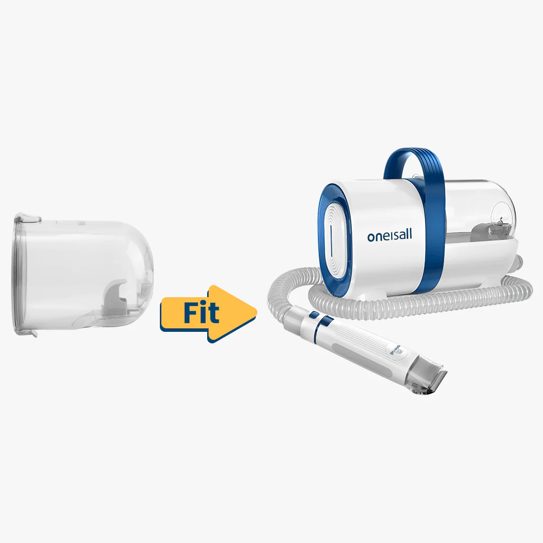 Oneisall LM2/LM5 Pet Grooming Vacuum Accessories Dust Cup Replacement - Image 2
