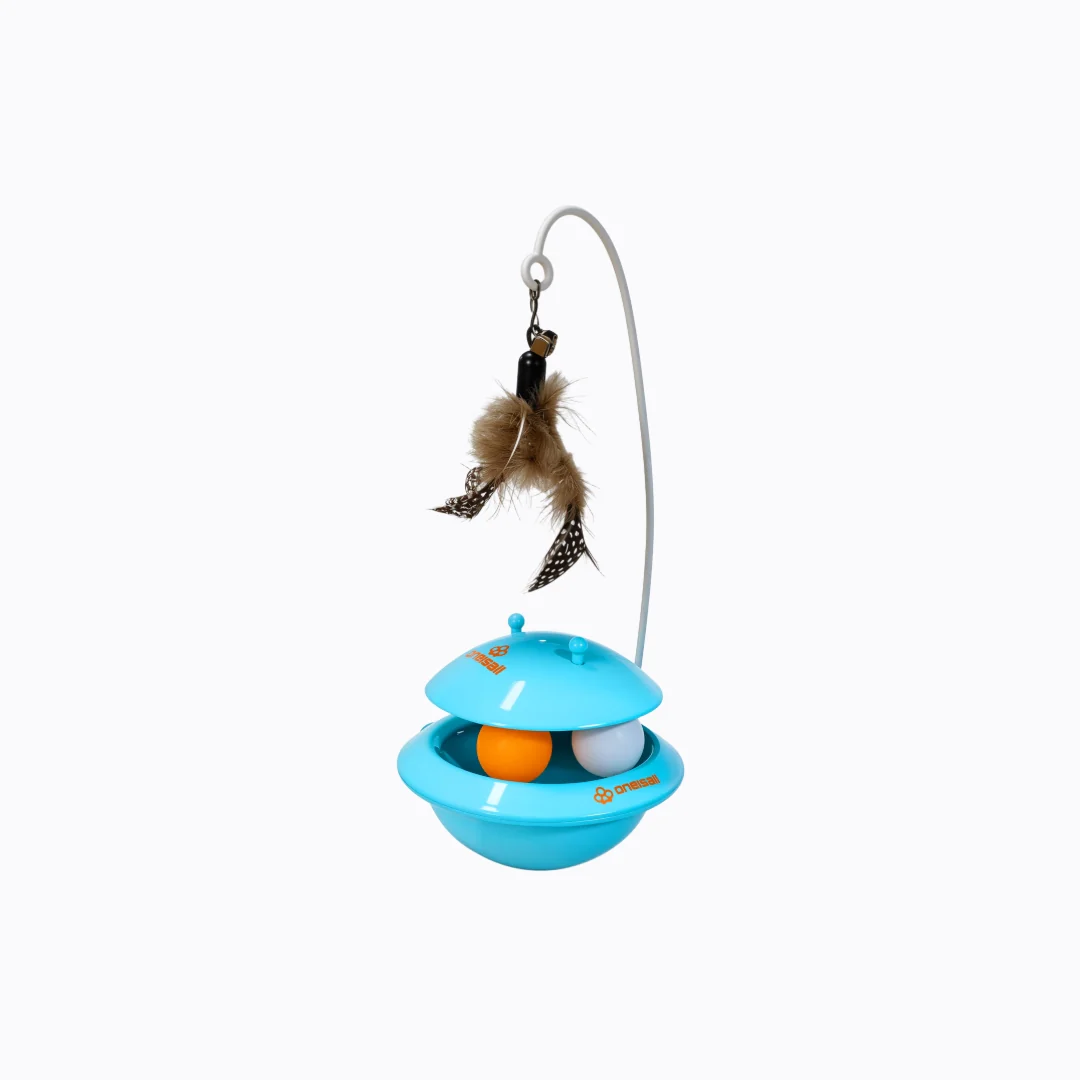 Oneisall No-Tip Wobble Cat Toy with Catnip - Image 4