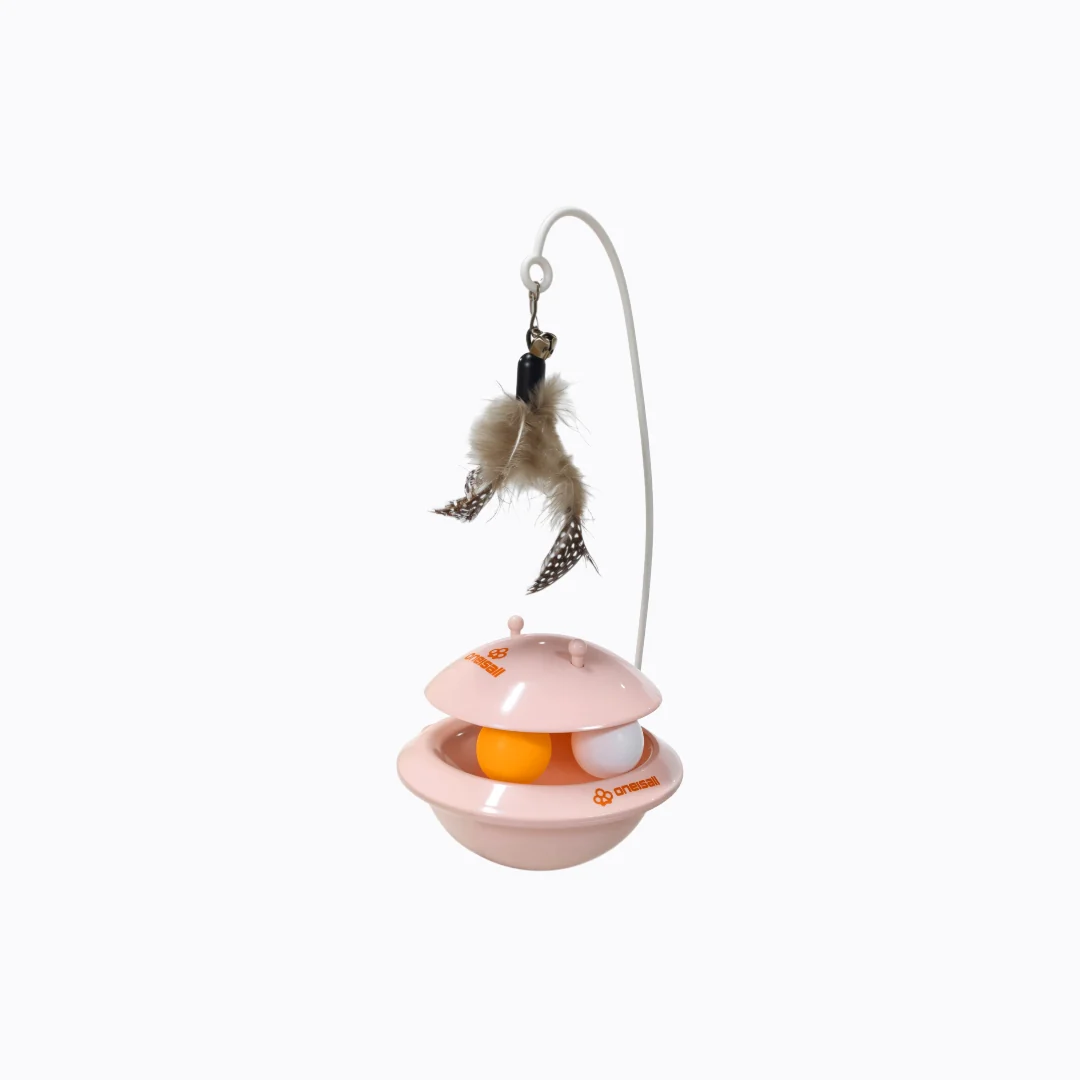 Oneisall No-Tip Wobble Cat Toy with Catnip - Image 5