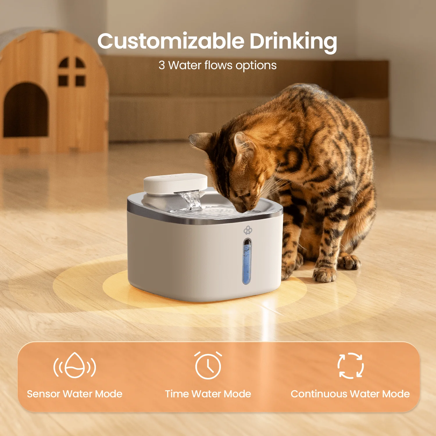 Oneisall Pet Air Purifier & Cordless Water Fountain Set - Image 20