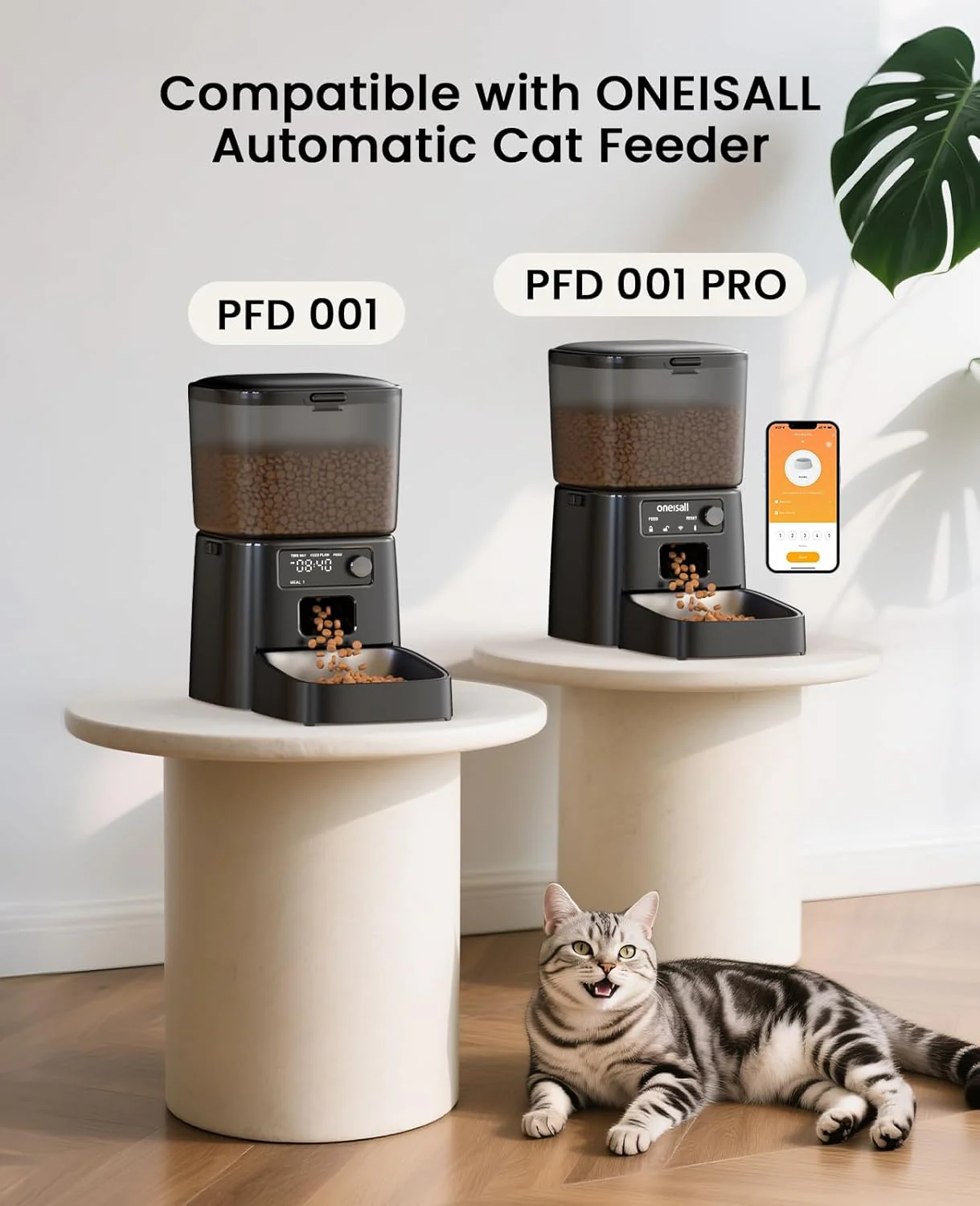 Oneisall Pet Dry Food Desiccant Bag 6 Packs for Automatic Cat Feeders - Image 4