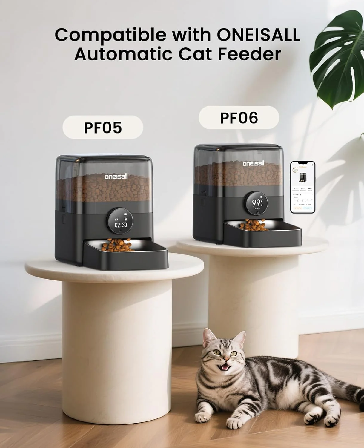 Oneisall Pet Dry Food Desiccant Bag 6 Packs for Automatic Cat Feeders - Image 5