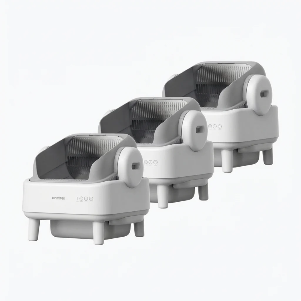 Oneisall Self-Cleaning Automatic Cat Litter Box for Multi-Cat Homes - Image 23