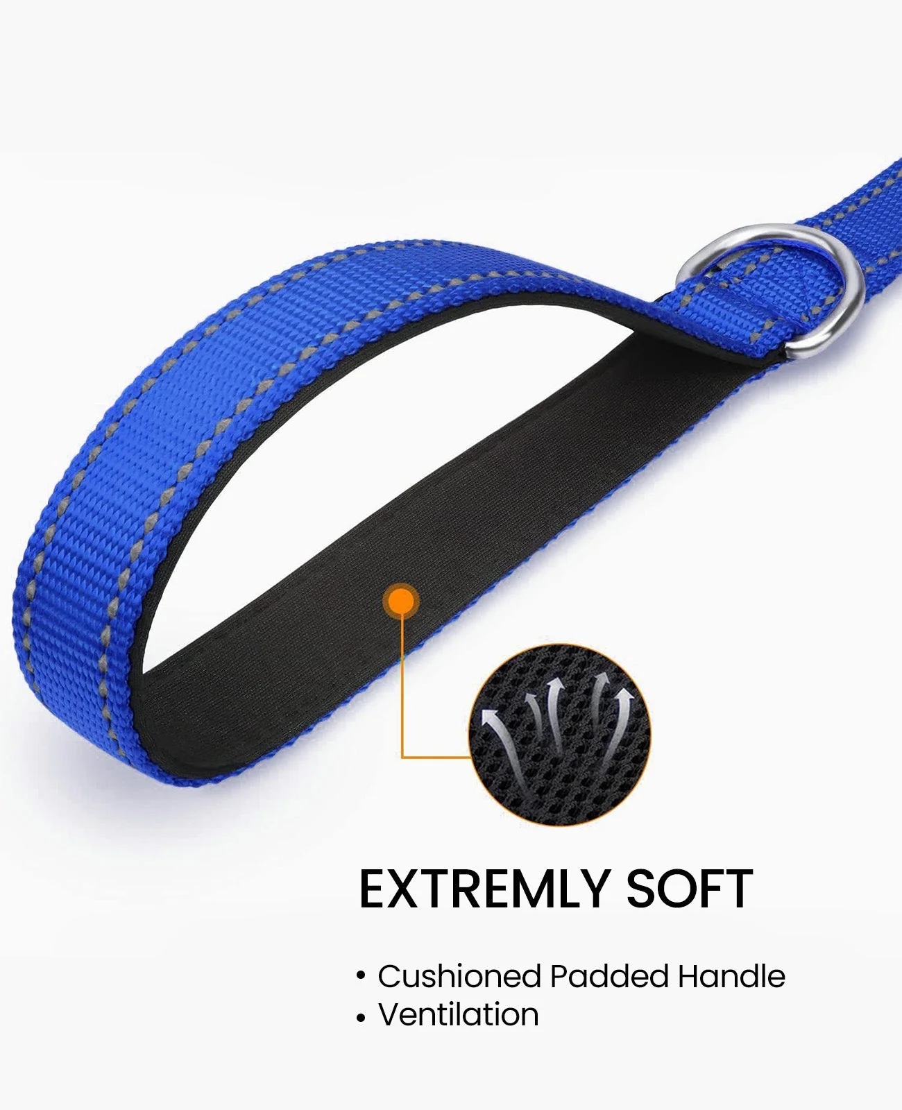 Oneisall Reflective Dog Leash for Medium & Large Dogs - Image 6