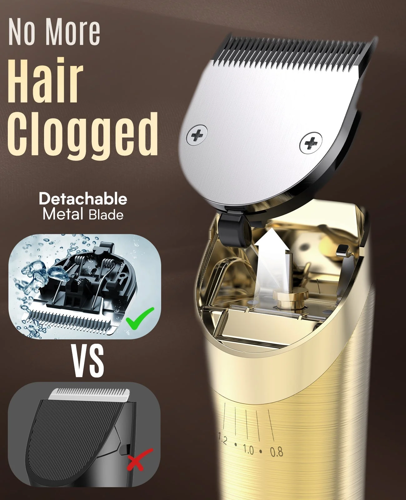 Oneisall RK-034 Cordless Horse Clippers - Image 8
